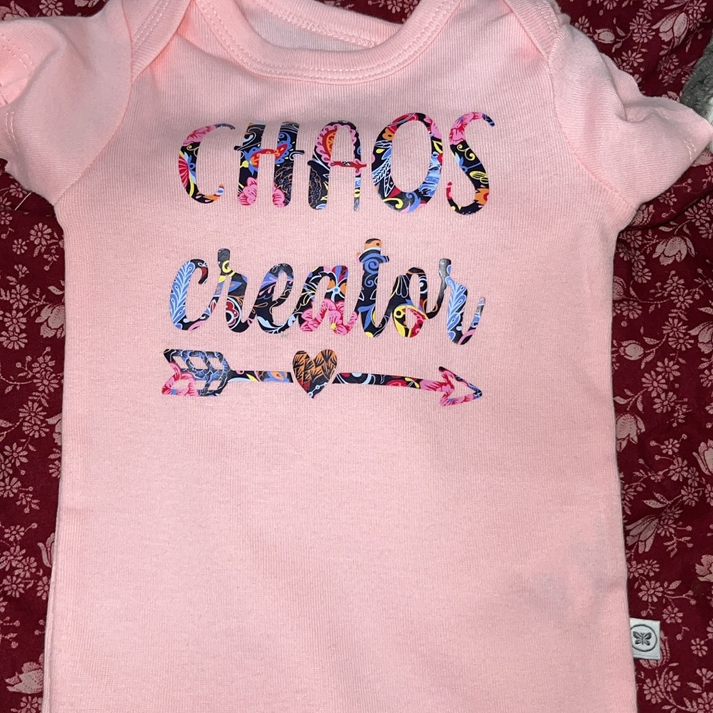 New four Honest Baby onesies New never worn, hand pressed hand created - Picture 4 of 16